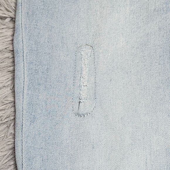 Justice Jeans Overalls Teens Juniors 12 Womens Light‎ Blue Denim Skinny Cuffed - Picture 16 of 16